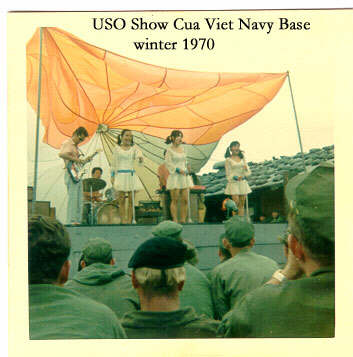 21 _ USO show Cua Viet Navy Base Jan or Feb 1970